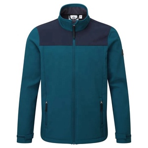 Veste d'hiver softshell de haute qualité pour hommes, service OEM, broderie personnalisée, col montant, tissu tissé, imperméable, coupe-vent, haute performance - Product Image 1