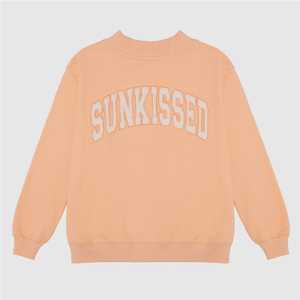 Sweat-shirt à col montant pour femme, très vendu, avec impression personnalisée de lettres au dos, décontracté, pour les voyages en bord de mer et l'automne, en tricot 100% coton - Product Image 5