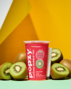 Canned Popping <b>Boba</b> Juice Tea Peach strawberry <b>bubble</b> tea drinks - Product Image 2