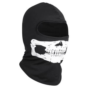 Masque en soie pour le cyclisme en plein air, design tête de mort, protection solaire, anti-poussière, respirant, séchage rapide, cagoule - Product Image 3