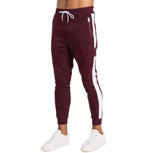 OEM Aaron Garments Men's Casual Jogging <b>Sports</b> Tracksuit Premium Quality Zipper with Striped Sides Best Design Fleece Fabric - Product Image 2