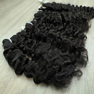 Extensions de cheveux naturels bouclés pour la confection de perruques avec closure, qualité Super Double Drawn, cheveux vietnamiens de haute qualité, très demandés, cheveux humains - Product Image 6