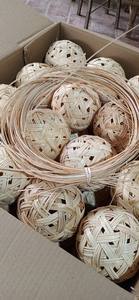 Bola de ratán producida en Vietnam para exportación a granel, distribuida a importadores globales de decoración. - Product Image 3