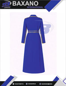 Abrigo de Lana de Alta Calidad para Mujer con Cinturón, Estilo Trench Coat, Maxi Abrigo de Lana Universitario, para Miembros de la Hermandad Sigma Gamma Rho (SGR) - Product Image 5