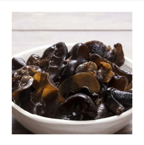 Champignons noirs séchés entiers, champignons naturels - Product Image 1