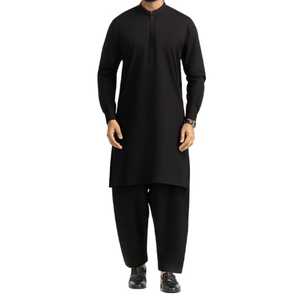 Colores y Tallas Personalizadas, Salwar Kameez Pakistaní de Viscosa para Hombre, Ropa Casual para Fiestas, Disponible en Grandes Cantidades - Product Image 1