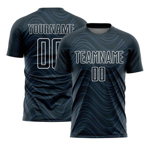 Uniformes de Fútbol Personalizados al por Mayor, Diseño Nuevo, Sublimación Completa, Ropa Deportiva de Verano, 100% Poliéster, Absorbe la Humedad - Product Image 3