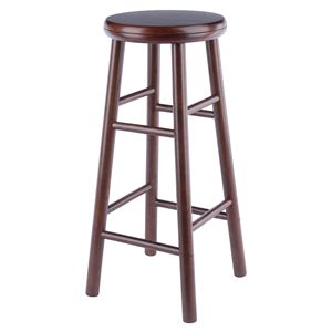 Set di 2 sgabelli da bar girevoli Shelby in colore noce - Product Image 2