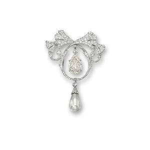 เข็มกลัดอาร์ตเดโคสุดหรู เงินแท้ 925 ประดับเพชรโมอิสซาไนต์หลากหลายรูปทรง สไตล์โบราณ สำหรับผู้หญิง ใส่ไปงานปาร์ตี้ หรือเป็นของขวัญ - Product Image 3