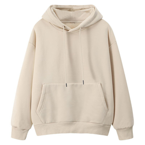 Sudadera con capucha Tenzo Intl 300 GSM para hombre, tela de terciopelo, estilo oversized, streetwear, sin estampado, marca privada. - Product Image 3