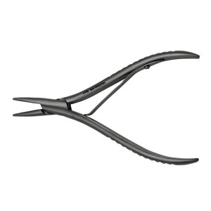 Hair Extension Pliers Stainless Steel Bead <b>Removal</b> Tool Professional Hair Extension Installation and <b>Removal</b> Pliers Black Color - Product Image 5