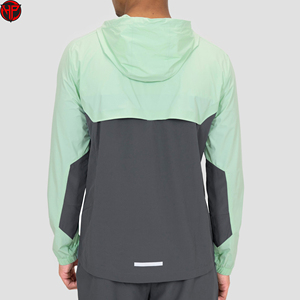 Men's Quick Dry Windbreaker Tracksuit Set Hooded <b>Jacket</b> Full Zip Track Pants Set <b>Lightweight</b> <b>Running</b> Gym Wear - Product Image 6