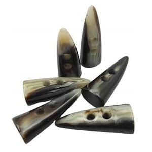 Boutons à bascule en corne de buffle à prix abordable, faits à la main, durables, pour la décoration de jeans, vêtements, sacs et manteaux – Meilleure vente - Product Image 6