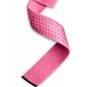 Correas de Levantamiento Profesionales SAAR INDUSTRIES, Color Rosa, Antideslizantes, con Agarre de Silicona en Forma de Panal, Acolchadas de Neopreno, Ajustables para Levantamiento de Pesas - Product Image 3