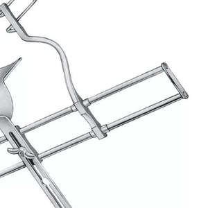 Retractor Abdominal Manual Balfour, Autoajustable, de Acero Inoxidable, con Certificación CE, Kit Quirúrgico para Uso Hospitalario por Pentax - Product Image 2