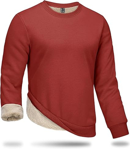 Sudadera de Alta Calidad para Hombre, 100% Algodón, Cuello Redondo, Corte Regular, Manga Larga, con Bolsillo, para Invierno - Product Image 5
