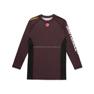 BJJ rash GUARD แบบแห้งเร็วสำหรับ BJJ แบรนด์ส่วนตัว Jiu Jitsu น้ำหนักเบาสำหรับ MMA - Product Image 3