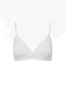 Nuevo sujetador de verano para uso diario, cómodo, delgado, transpirable, de seda, con aros de acero, tirantes ajustables, color liso, con posibilidad de personalización. - Product Image 3