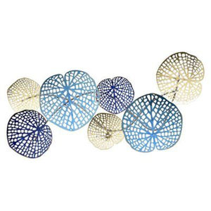 Décoration murale vintage moderne la plus vendue, qualité supérieure, finition argent et or, art mural en métal, accent décoratif pour la maison, prix bas - Product Image 3