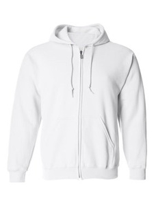 100% Cotton Washed Fleece Lined Zipper-Up Embossed Blank Hip Hop Hoodie <b>Men's</b> Oversized Custom Logo Waterproof Hoodies - Product Image 2