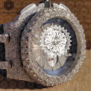 Reloj de Lujo para Mujer Charm_Jewells, 38 mm, Redondo, Analógico, de Cuarzo, con Correa de Acero Inoxidable, Esfera de Cristal de Zafiro y Bisel de Diamantes - Product Image 3