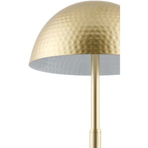 Lampe de table en laiton de style vintage avec abat-jour en tissu de qualité supérieure amovible, design durable et écologique pour la décoration de la maison pendant Diwali - Product Image 3