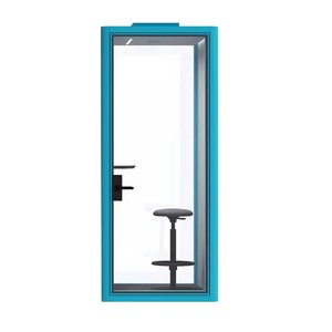 Vendita calda portatile piccola cabina del telefono della scatola del telefono dello spazio di lavoro privato cabine rimovibili modulari ufficio Pod facile da installare - Product Image 2