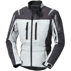 Veste de moto imperméable pour homme, réfléchissante, à blocs de couleur, coupe-vent, pour le tourisme à moto - Product Image 2