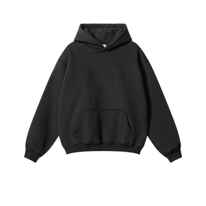 Sweat-shirt à capuche pour homme, pull-over essentiel, matière légère, coupe structurée, style décontracté pour tous les jours, style raffiné, tenue moderne - Product Image 3
