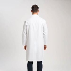 Bata de Laboratorio Blanca Unisex de Alta Calidad para Médicos, Ropa de Laboratorio de Manga Larga, Bata Blanca para Doctores de Salud y Alimentos - Product Image 3