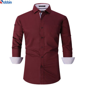 Camisas de Vestir Personalizadas para Hombre, Diseño Profesional, Camisa de Vestir Básica de Alta Calidad para Hombre, Ropa de Trabajo, Camisa con Botones para Hombre con Estampado Empresarial - Product Image 6