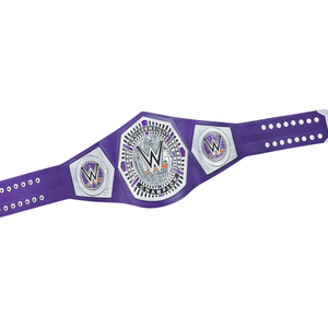 Ceinture de championnat de la WWE Cruiserweight, couleur violette, ceinture de lutte de haute qualité, objet de collection, ceinture sportive personnalisable - Product Image 4