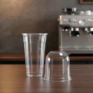 Wholesale QUANG QUAN Disposable PP Single Wall 95mm 16oz/22oz Clear <b>Plastic</b> <b>Cups</b> Beverage <b>Cups</b> for Coffee Juice Cold <b>Drinks</b> - Product Image 1