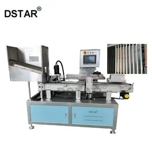 China automatic 2 color PLA /paper/plastic straw pad printing machine with CE certificate