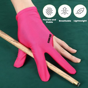 Guante de Snooker Personalizado Profesional de 3 Dedos, Guante de Billar para Mano Izquierda y Derecha, Guante de Pool con Dedos Abiertos, Guantes de Snooker a Bajo Precio - Product Image 6