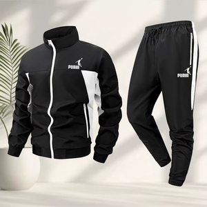 Conjunto Deportivo Personalizado con Logotipo, Lavado Ácido, Color Rosa, Sudadera con Capucha y Pantalones, Manga Larga, Cordón Ajustable, Ropa Casual de Primavera, 100% Poliéster - Product Image 1