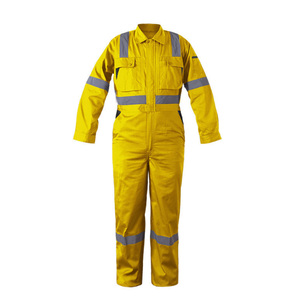 Uniformes de trabajo de alta visibilidad, overoles de seguridad de manga larga para hombre, overoles de seguridad funcionales de manga larga. - Product Image 5