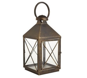 Linterna de Metal y Vidrio Hecha a Mano, Venta al por Mayor de Fábrica, con Acabado Dorado, para Decoración de Interiores y Exteriores - Product Image 5