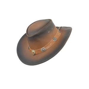 Sombreros de Vaquero de Cuero Personalizados con Rayas, Impresión por Sublimación, Logotipo Personalizado, Unisex, para Playa, Invierno, Duraderos - Product Image 5