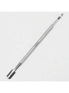 BAFA SURGICAL INSTRUMENTS – Kit de repousse-cuticules en acier inoxydable à double tête, réutilisable, durable, argenté, outil de manucure - Product Image 3
