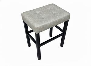 Taburete de Bar, Taburete de Cocina, Taburete de Bar Moderno Tapizado en Cuero PU sin Respaldo - Product Image 2