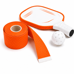 Practice and Competition Durable Pickleball Edge Guard <b>Tape</b> Easy Apply Flexible Material Shields Paddle Edges from Damage - Product Image 4