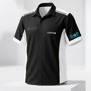 Camisetas de Carreras Personalizadas Premium, Camiseta de Carreras F1 Sublimada, Camiseta de Mecánico al por Mayor, Camisetas Deportivas para Equipos de Moto - Product Image 1