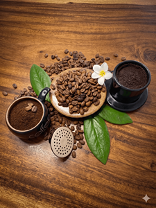 DHPONE Granos de Café Tostados 100% Robusta – Tueste Medio, Sabor Intenso y Amargo, Calidad Premium de Lam Dong, Vietnam - Product Image 2