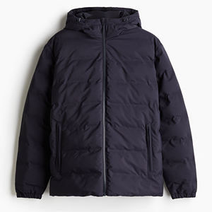 Chaquetas acolchadas brillantes de poliéster tafetán para exteriores, personalizadas, de talla grande, rellenas de plumón. - Product Image 6