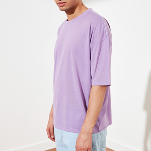 T-shirt Homme Vintage Personnalisé avec Logo, Coupe Oversize, 100% Coton Biologique, 240 Grammes, Imprimé Uni, Motif Graphique de Marque, Coton Biologique - Product Image 5