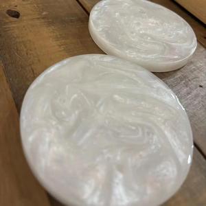 Posavasos de Resina Personalizable, Ecológico, Hecho a Mano, Absorbente de Agua, Antideslizante, Resistente al Calor, Arte Moderno Coleccionable - Product Image 3