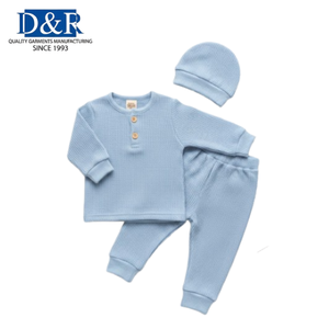 Meilleures ventes : Ensemble 2 pièces floral pour bébé fille, fabriqué en Malaisie, avec logo personnalisé, en polyester/coton respirant, mode enfant, vente en gros - Product Image 6