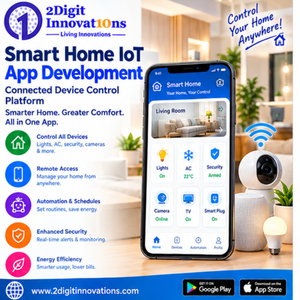 แพลตฟอร์มควบคุมอุปกรณ์เชื่อมต่อสำหรับการพัฒนาแอป IoT บ้านอัจฉริยะ - Product Image 3
