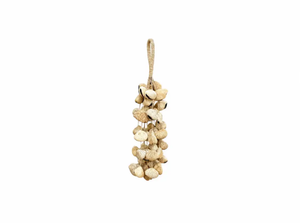 Natural Seed Pangi Shaker Shell Hand Chime Handmade Wooden Hanging <b>Ornament</b> Gentle Sound Decor for <b>Car</b> Purse - Product Image 3